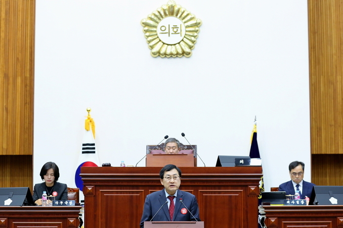주낙영 시장 시정연설··· “이택상주(麗澤相注)의 마음으로 힘 모으자”