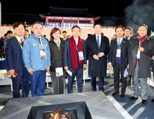 주낙영 경주시장,이철우 도지사 CEO서밋 개막식 참석, 세계 CEO들과 한자리에